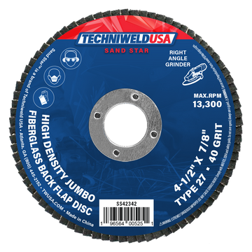 SS42342 Jumbo flap disc type 27