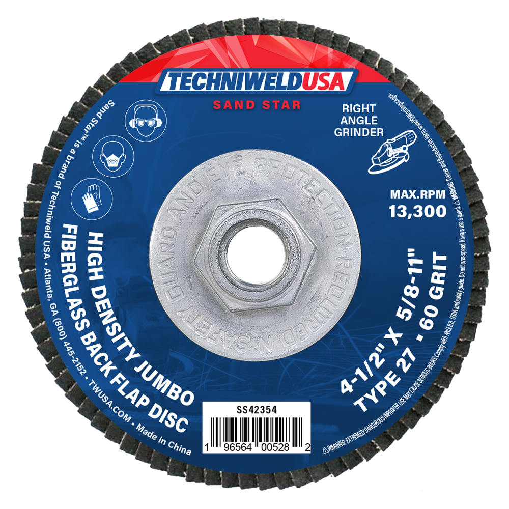 SS42354 Jumbo flap disc type 27