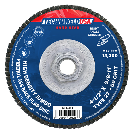 SS42354 Jumbo flap disc type 27