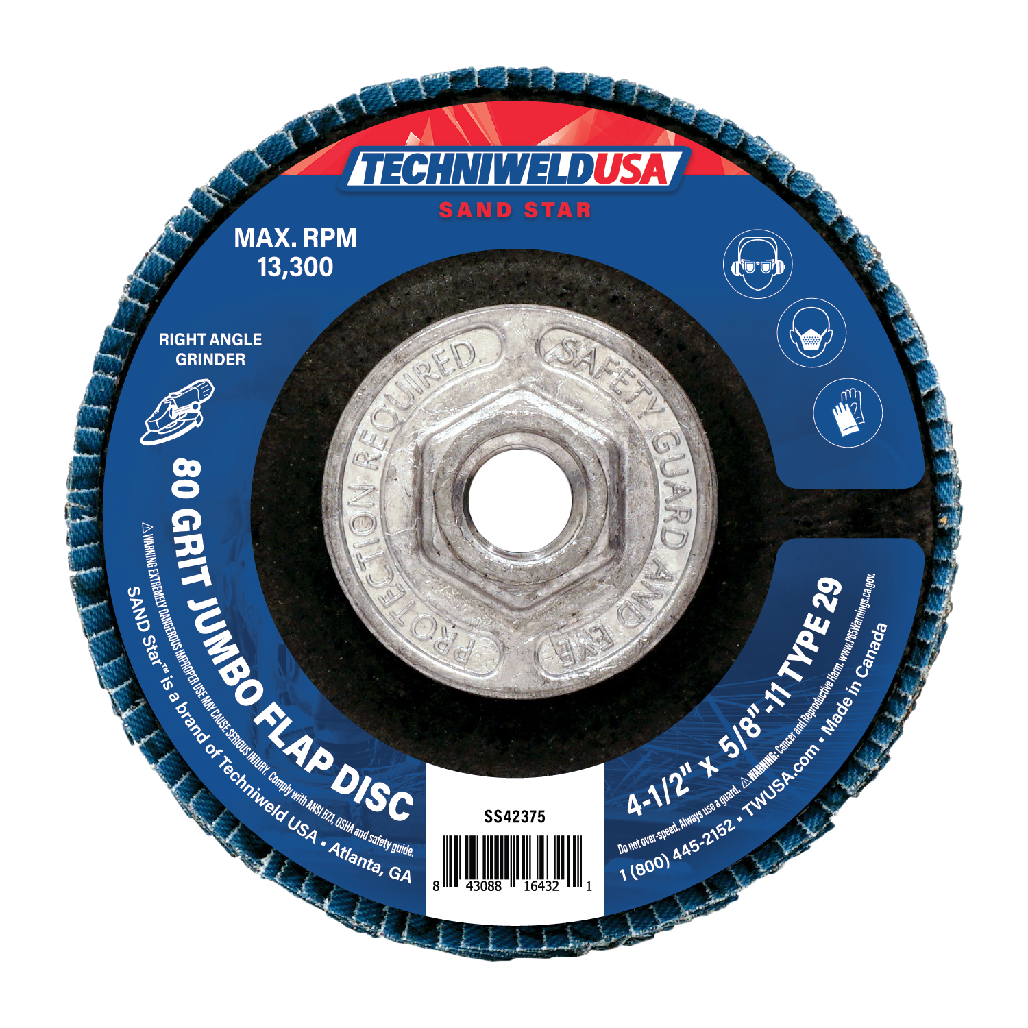 SS42375 Jumbo type 29 flap disc