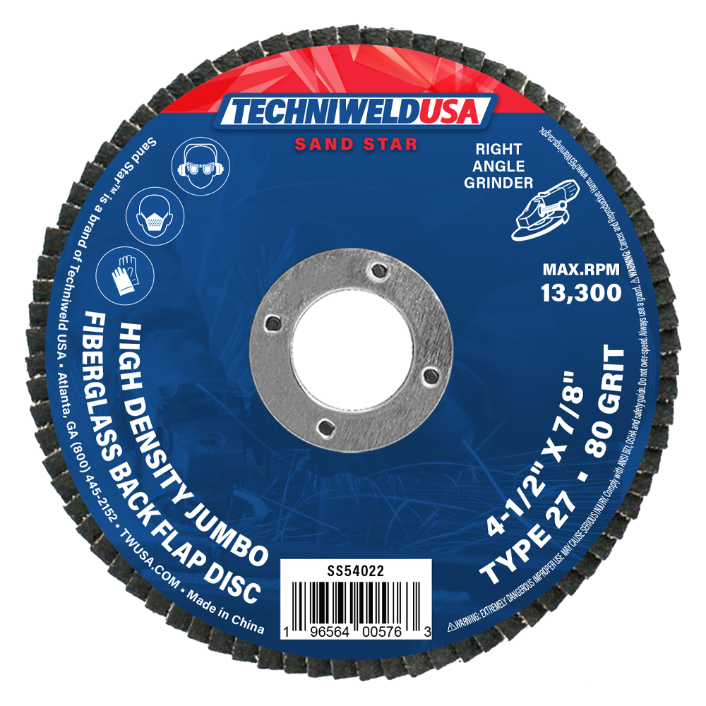 SS54022 Jumbo flap disc type 27