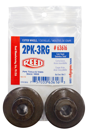 REED 3Ring Cutter Wheel  Industrial-Grade Drill Head for Pipe Work by Reed Mfg - Pipeline Tool