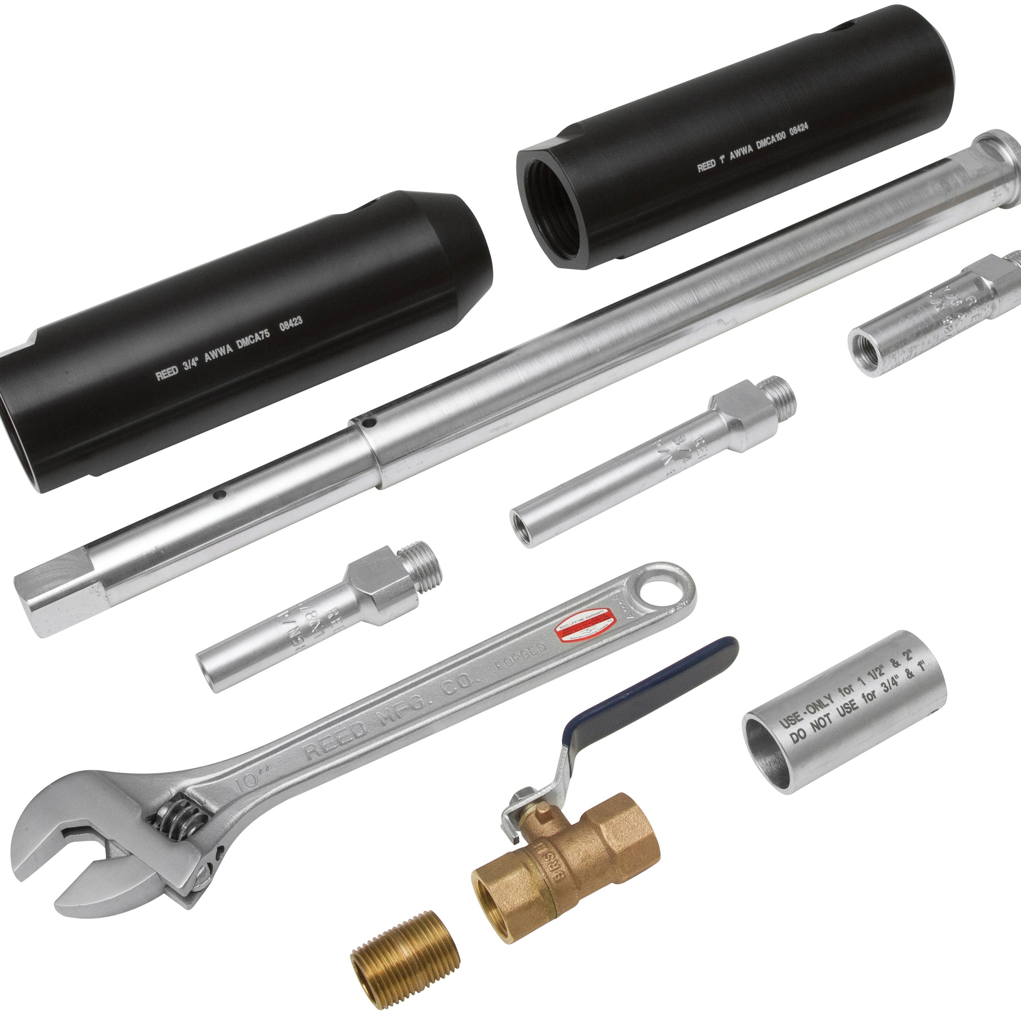 REED Conversion Kit  Heavy-Duty Shell Cutter for Plastic and PVC Pipe by Reed Mfg - Pipeline Tool