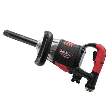Aircat - 1" VIBROTHERM DRIVE Straight Impact Wrench w/ 6" Ext. Anvil 2100 ft - lb - Bayou Tool