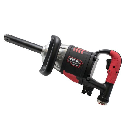 Aircat - 1" VIBROTHERM DRIVE Straight Impact Wrench w/ 6" Ext. Anvil 2100 ft - lb - Bayou Tool