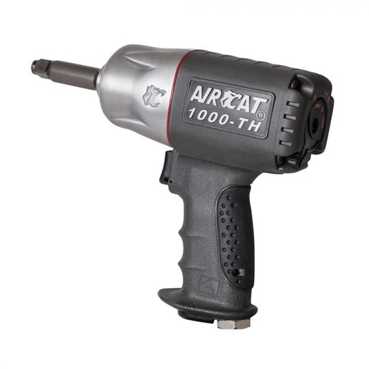 Aircat - 1/2" Impact wrench with 2" ext anvil 1000 ft - lb - Bayou Tool
