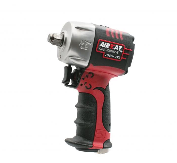 Aircat - 1/2" VIBROTHERM DRIVE compact impact wrench 550 ft - lb - Bayou Tool