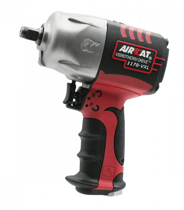 Aircat - 1/2" VIBROTHERM DRIVE impact wrench 1300 ft - lb - Bayou Tool