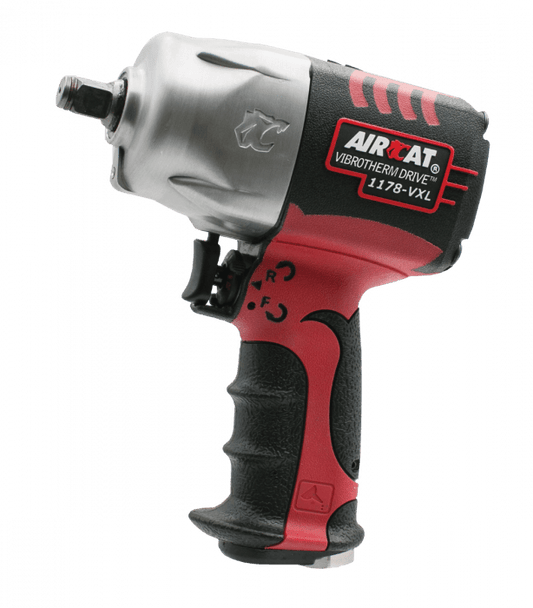 Aircat - 1/2" VIBROTHERM DRIVE impact wrench 1300 ft - lb - Bayou Tool