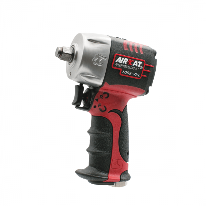 Aircat - 3/8" VIBROTHERM DRIVE â„¢ compact impact wrench 550 ft - lb - Bayou Tool