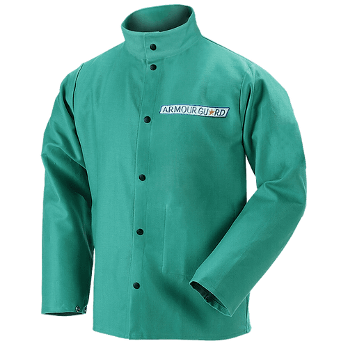 Armour Guard 30" Flame - Resistant Welding Jacket – Durable Safety Protection for Professional Welders - Bayou Tool
