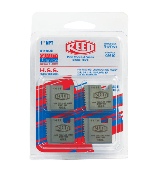 REED 1" R12-Type Die Seg  Industrial-Grade Drill Head for Pipe Work by Reed Mfg - Pipeline Tool