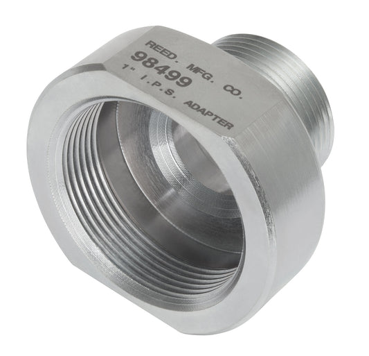 REED 1" I.P.S. Corp Adapter  Built for AWWA Standard Pipe Service by Reed Mfg - Pipeline Tool