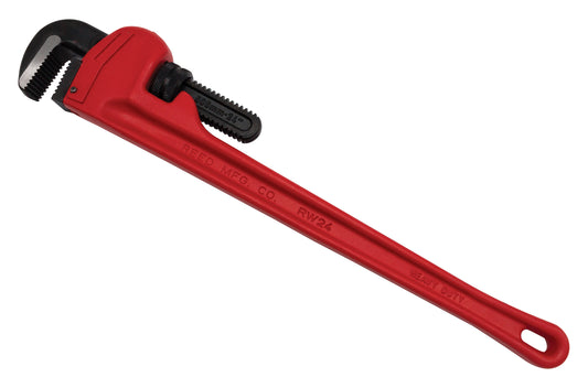 REED Rw24 Pipe Wrench - Heavy Duty  Designed for Use in Brass Coupling and Threaded Pipework by Reed Mfg - Pipeline Tool