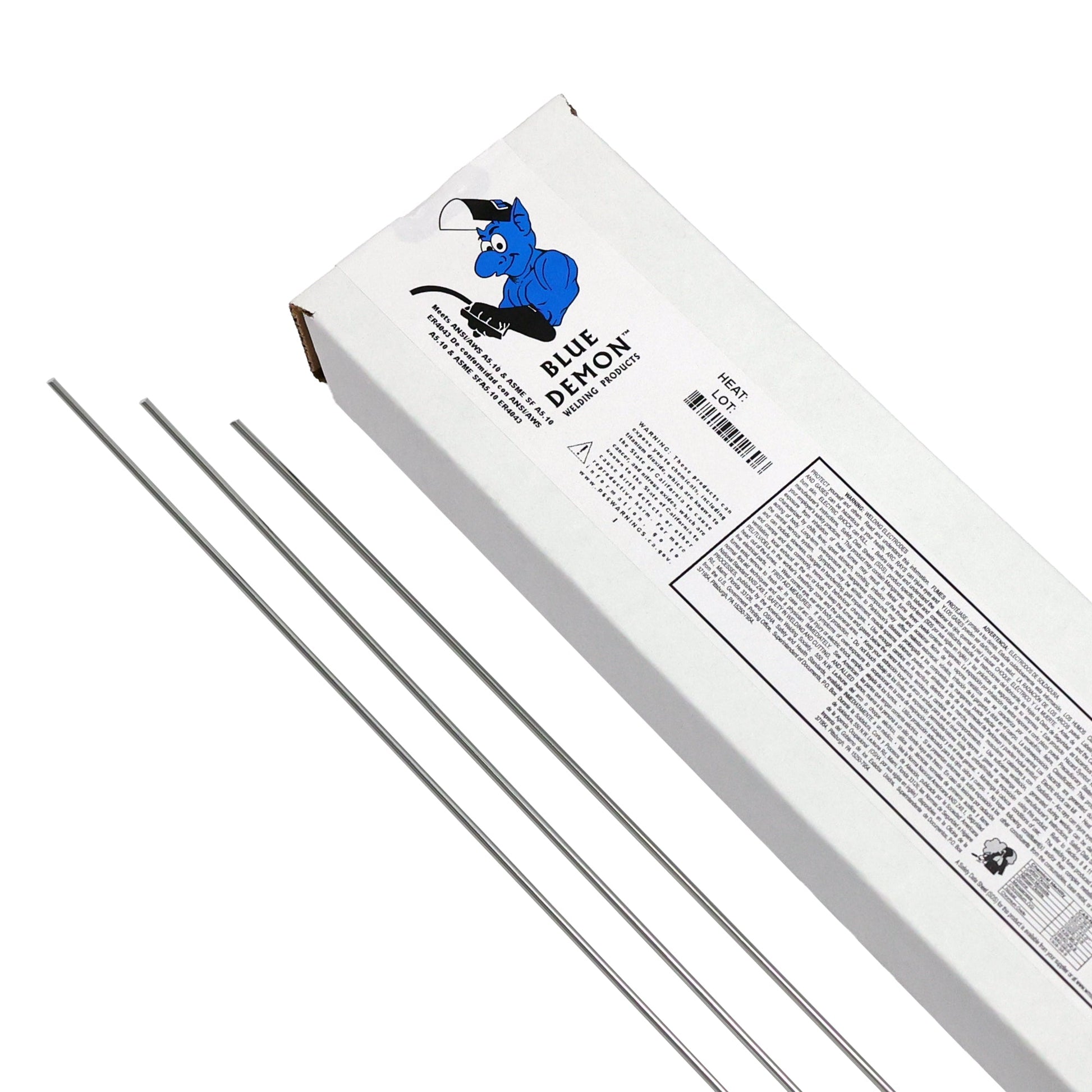 Blue Demon ER4043 Aluminum MIG Wire 0.035" – Versatile Wire for General Aluminum Welding - Bayou Tool