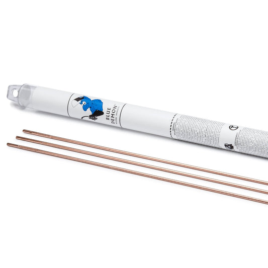 Blue Demon ER70S - 2 TIG Filler Rod 3/32" – Versatile Welding Rod for Mild Steel Projects - Bayou Tool