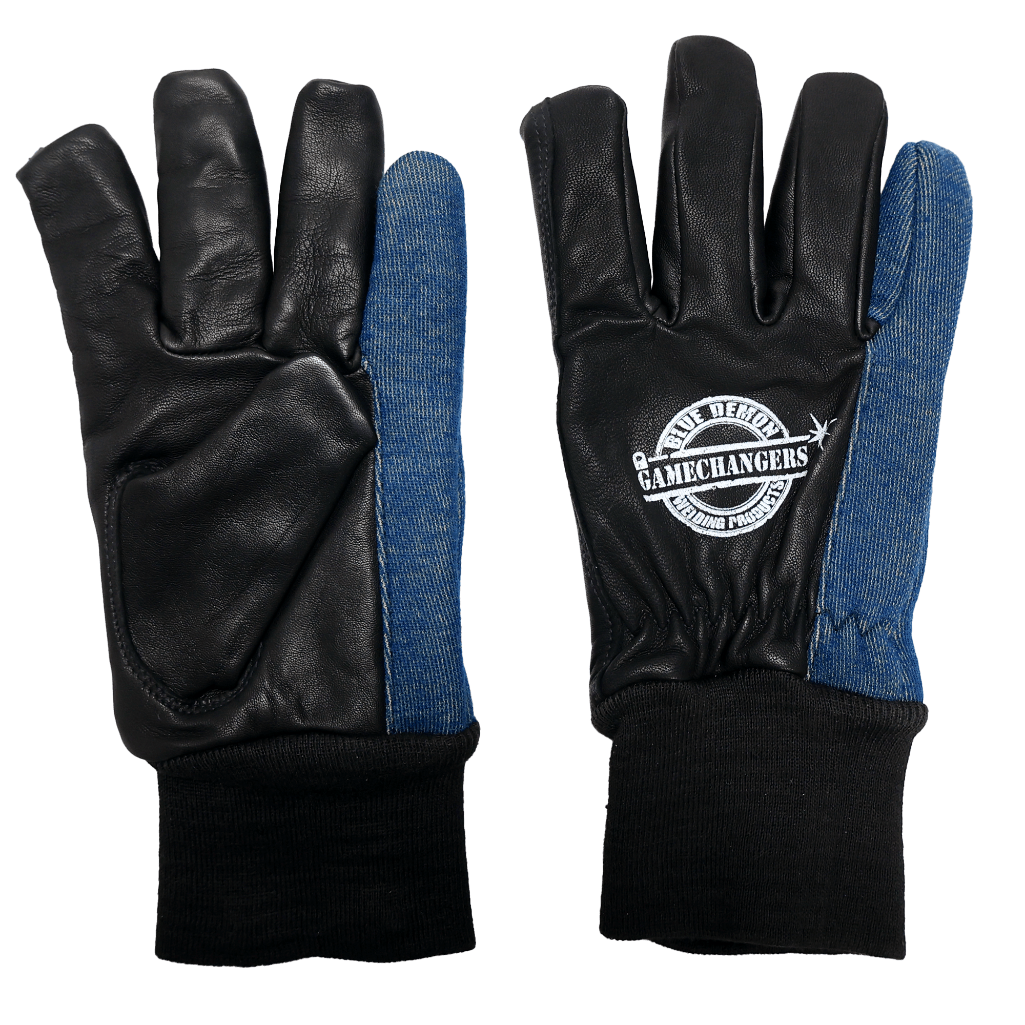 Blue Demon Gamechanger Welding Gloves | Heat - Resistant, Kevlar - Stitched, Premium Protection - Bayou Tool