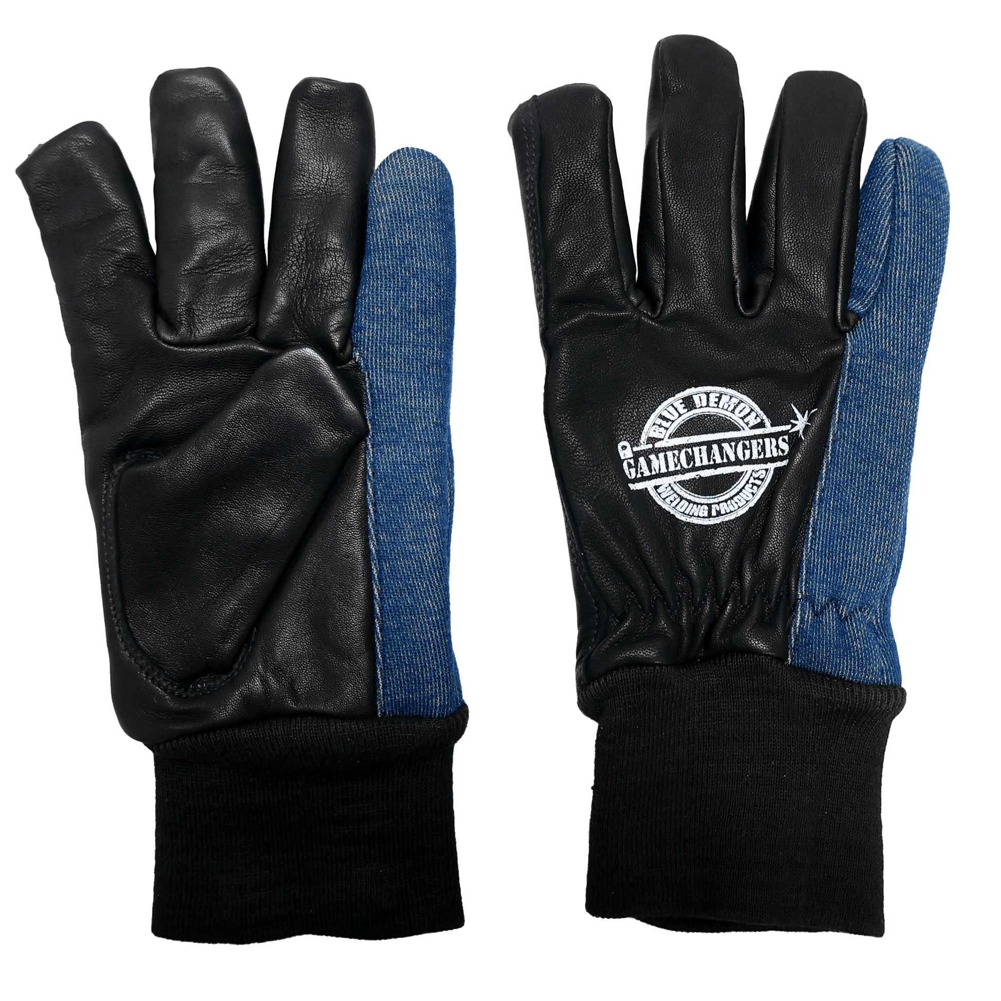 Blue Demon Gamechanger Welding Gloves | Heat - Resistant, Kevlar - Stitched, Premium Protection - Bayou Tool