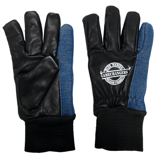 Blue Demon Gamechanger Welding Gloves | Heat - Resistant, Kevlar - Stitched, Premium Protection - Bayou Tool