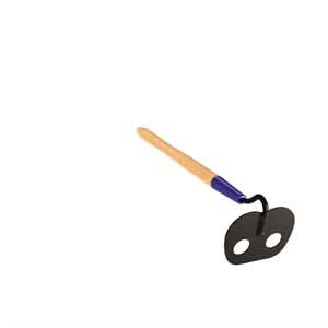 Bon 11 - 462 Mortar Hoe - 6 1/2" - 21" Wood Handle | General Construction Tool for Pros - Bayou Tool
