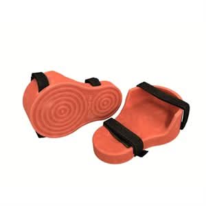 Bon 12 - 109 Knee Pads - Rubber W/Velcro Straps (Pr) Adjustable Velcro straps | Concrete Tool for Pros - Bayou Tool