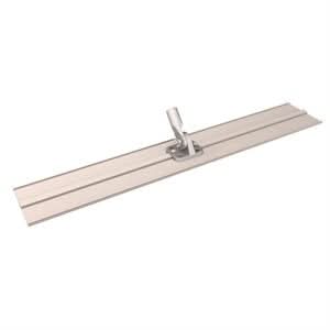 Bon 12 - 112 Bull Float - Aluminum 48" X 8"Square End W/Bracket Slightly curved broken - in shape saves tedious... | Concrete Tool for Pros - Bayou Tool