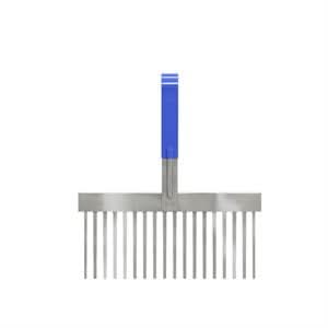 Bon 13 - 116 Scarifier - Spring Steel Tines - 8" | Drywall & Plaster Tool for Pros - Bayou Tool