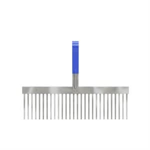 Bon 13 - 117 Scarifier - Spring Steel Tines - 12" | Drywall & Plaster Tool for Pros - Bayou Tool