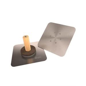 Bon 13 - 119 Hawk - Aluminum 10" X 10" - Wood Handle | Drywall & Plaster Tool for Pros - Bayou Tool