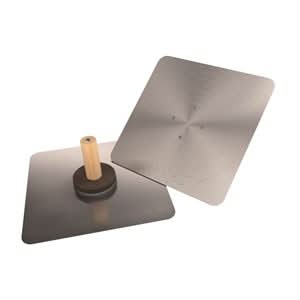 Bon 13 - 120 Hawk - Aluminum 13" X 13" - Wood Handle | Drywall & Plaster Tool for Pros - Bayou Tool