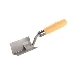 Bon 13 - 302 Corner Trowel - InsideStainless Steel 2" X 2" - Wood Handle | Drywall & Plaster Tool for Pros - Pack of 6 - Bayou Tool
