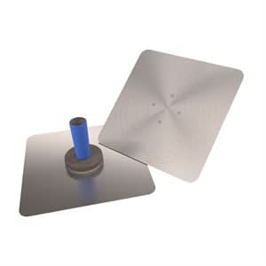 Bon 13 - 380 Hawk - Aluminum 8" X 8" - Comfort Grip Handle | Drywall & Plaster Tool for Pros - Bayou Tool