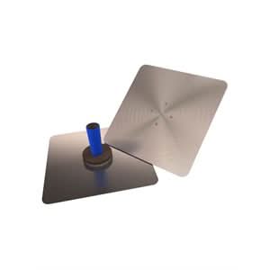 Bon 13 - 383 Hawk - Aluminum 13 1/2" X 13 1/2" - Comfort Grip Handle | Drywall & Plaster Tool for Pros - Bayou Tool