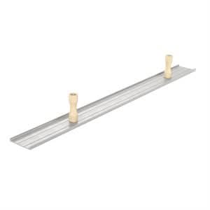 Bon 13 - 508 Notch Darby Aluminum - 42" Knob Handle One Side Serrated | Drywall & Plaster Tool for Pros - Bayou Tool