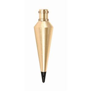 Bon 14 - 529 Plumb Bob - Brass 12 Ounce | Layout Tool for Pros - Bayou Tool