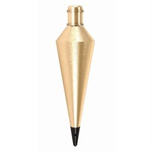 Bon 14 - 530 Plumb Bob - Brass 16 Ounce | Layout Tool for Pros - Bayou Tool