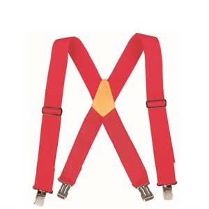 Bon 14 - 677 Suspenders - Red | General Construction Tool for Pros - Bayou Tool
