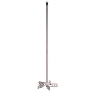 Bon 15 - 184 Fin Mixer - 6" Diameter Single Vane - 24" Shaft | Drywall & Plaster Tool for Pros - Bayou Tool
