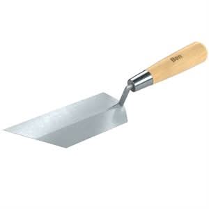 Bon 21 - 160 Margin Trowel 6" X 2" Left Angle Wood Handle | Drywall & Plaster Tool for Pros - Bayou Tool