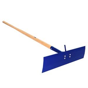 Bon 22 - 228 Concrete Placer - Hd Texas With Hook - 60" Wood Handle Blade size: 20" long x 5"... | Concrete Tool for Pros - Bayou Tool