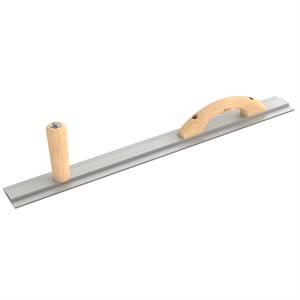 Bon 22 - 391 30" Mag 3 - 1/8" Wide Darby W/ Wood Handle Extra knob handle for added control | Concrete Tool for Pros - Bayou Tool