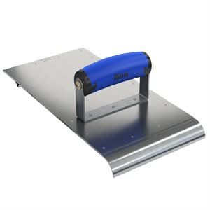 Bon 22 - 443 Edger/Groover - 6" X 12" - 1/4" Bit - 3/4" Radius Comfort Grip Handle 3/4" lip | Concrete Tool for Pros - Bayou Tool
