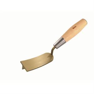 Bon 22 - 542 Rocker Groover - Bronze 5" X 1 3/4" Bit 1/2" X 1/2" Wood Handle nan | Concrete Tool for Pros - Bayou Tool