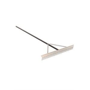 Bon 28 - 104 Yard Prep Rake - 36" - 72" Aluminum Handle | General Construction Tool for Pros - Bayou Tool