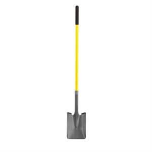 Bon 28 - 110 Shovel - Squareuare Point 47" Fiberglass Handle | General Construction Tool for Pros - Bayou Tool