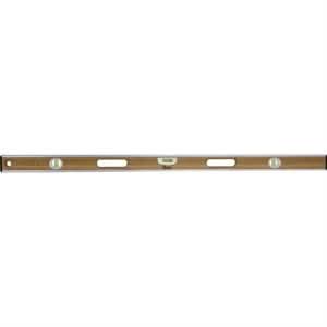 Bon 34 - 217 Bamboo Wood Level - 48" Aluminuminum Bound | Layout Tool for Pros - Bayou Tool
