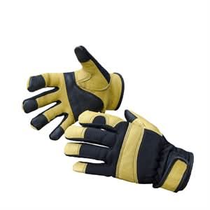 Bon 34 - 419 Pig Skin and Spandex Gloves | Safety Tool for Pros - Bayou Tool