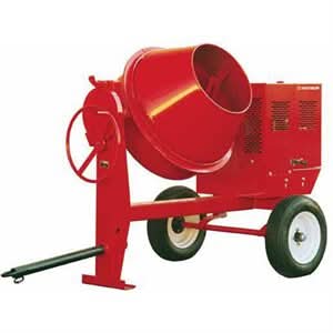 Bon 35 - 200 Concrete Mixer Steel - Drum 4 Cubic Feet , 0.5 - Hp 115 - Volt Electric Motor Whiteman | Concrete Tool for Pros - Bayou Tool