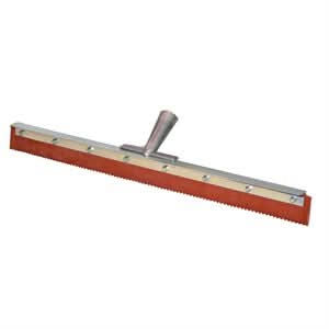 Bon 82 - 330 Notched FloorSquareueegee 24" Red Rubber | Concrete Restoration Tool for Pros - Bayou Tool