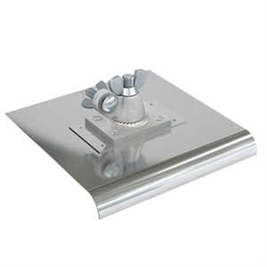 Bon 82 - 391 Walk Edger - Stainless Steel All Angle 8" X 8" - 3/4" Radius 7/8" Lip 8" long x 8" wide | Concrete Tool for Pros - Bayou Tool